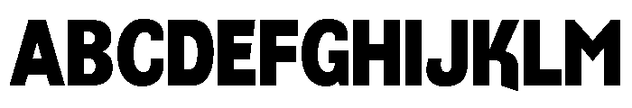 Canontire Bold Font UPPERCASE