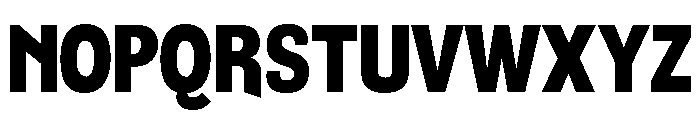 Canontire Bold Font UPPERCASE