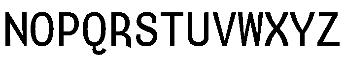 Canontire Mono Font UPPERCASE