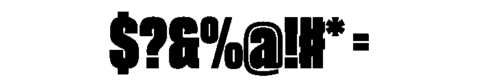 CantrellGrotesk Black Instance Font OTHER CHARS