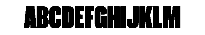 CantrellGrotesk Black Instance Font UPPERCASE