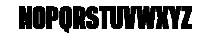 CantrellGrotesk Black Instance Font UPPERCASE
