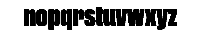CantrellGrotesk Black Instance Font LOWERCASE