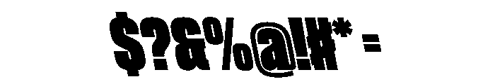 CantrellGrotesk BlackReverse Instance Font OTHER CHARS