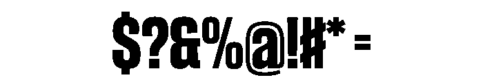 CantrellGrotesk Bold Instance Font OTHER CHARS