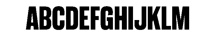 CantrellGrotesk Bold Instance Font UPPERCASE