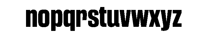 CantrellGrotesk Bold Instance Font LOWERCASE