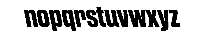 CantrellGrotesk BoldReverse Instance Font LOWERCASE