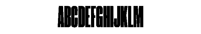CantrellGrotesk CondensedBlack Instance Font UPPERCASE
