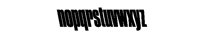CantrellGrotesk CondensedBlackReverse Instance Font LOWERCASE
