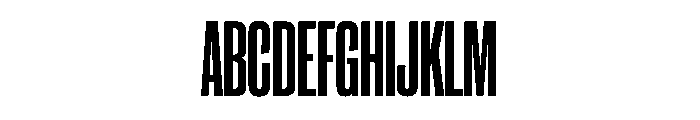 CantrellGrotesk CondensedBold Instance Font UPPERCASE