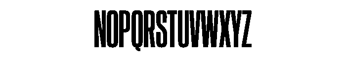 CantrellGrotesk CondensedBold Instance Font UPPERCASE