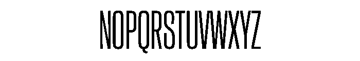 CantrellGrotesk CondensedBook Instance Font UPPERCASE