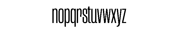 CantrellGrotesk CondensedBook Instance Font LOWERCASE