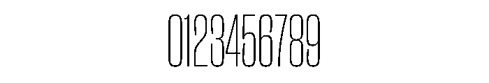 CantrellGrotesk CondensedExtraLight Instance Font OTHER CHARS