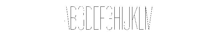 CantrellGrotesk CondensedHairline Instance Font UPPERCASE