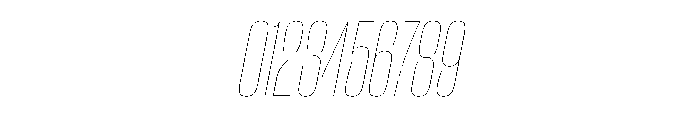 CantrellGrotesk CondensedHairlineOblique Instance Font OTHER CHARS