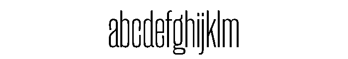 CantrellGrotesk CondensedLight Instance FONT
