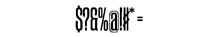 CantrellGrotesk CondensedSemibold Instance Font OTHER CHARS