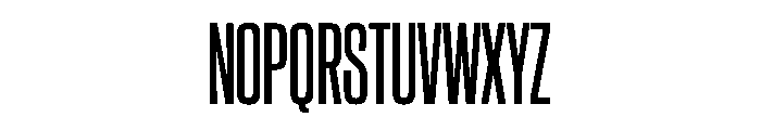 CantrellGrotesk CondensedSemibold Instance Font UPPERCASE
