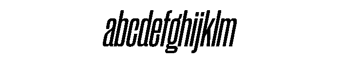 CantrellGrotesk CondensedSemiboldOblique Instance FONT