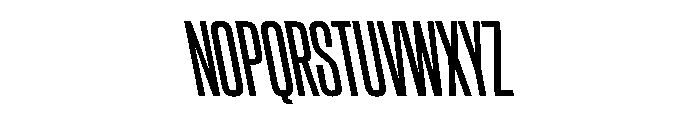 CantrellGrotesk CondensedSemiboldReverse Instance Font UPPERCASE