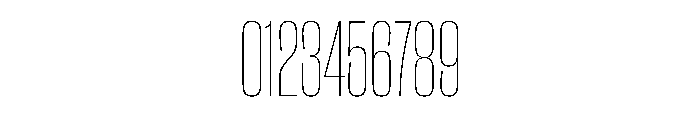 CantrellGrotesk CondensedThin Instance Font OTHER CHARS