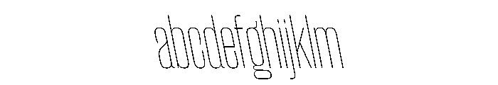 CantrellGrotesk CondensedThinReverse Instance FONT