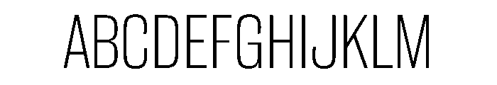 CantrellGrotesk ExtraLight Instance Font UPPERCASE