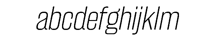 CantrellGrotesk ExtraLightOblique Instance FONT