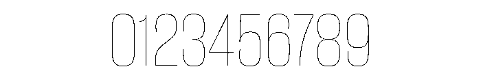 CantrellGrotesk Hairline Instance Font OTHER CHARS