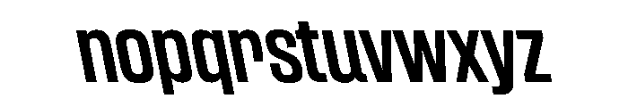 CantrellGrotesk SemiboldReverse Instance Font LOWERCASE