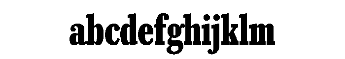 Caponi Condensed Black Round FONT