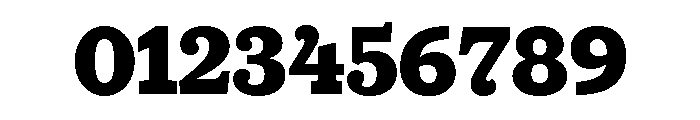 Caponi Slab Bold Font OTHER CHARS