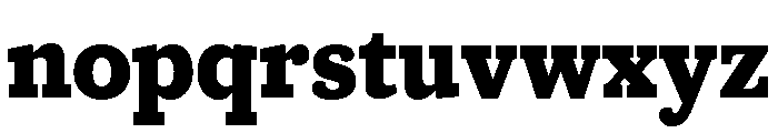 Caponi Slab Bold Font LOWERCASE