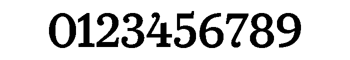 Caponi Slab Medium Font OTHER CHARS