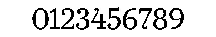 Caponi Slab Regular No 2 Font OTHER CHARS