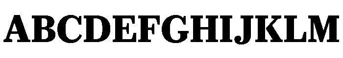 Caponi Text Bold Font UPPERCASE