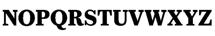 Caponi Text Bold Font UPPERCASE