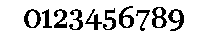 Caponi Text Medium Font OTHER CHARS