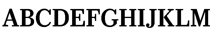 Caponi Text Medium Font UPPERCASE