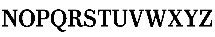 Caponi Text Medium Font UPPERCASE
