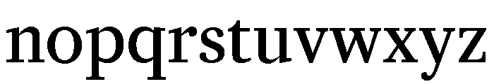 Caponi Text Regular No 2 Font LOWERCASE