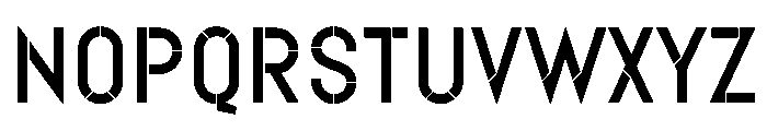 Caporal Regular Font UPPERCASE