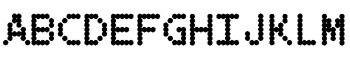 Captured Bold Font UPPERCASE