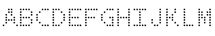 Captured Light Font UPPERCASE