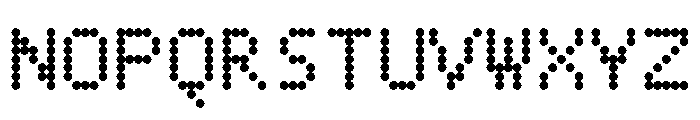 Captured Medium Font UPPERCASE