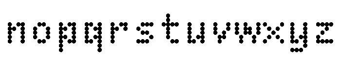 Captured Medium Font LOWERCASE