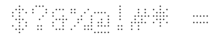 Captured Thin Font OTHER CHARS