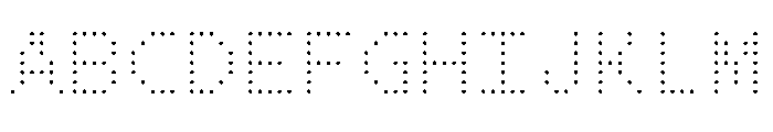 Captured Thin Font UPPERCASE
